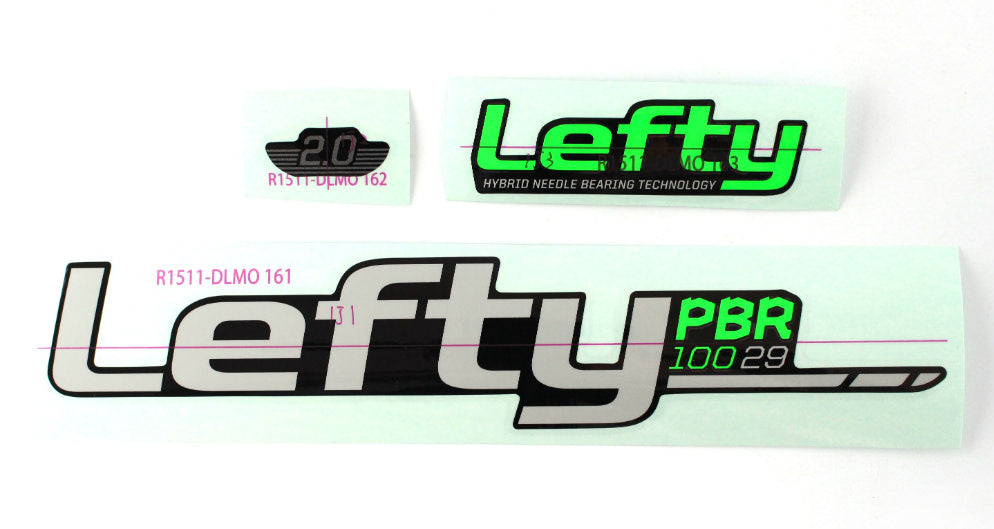 Набор наклеек Cannondale на велосипед F-Si для вилки Lefty Alloy 2.0 29