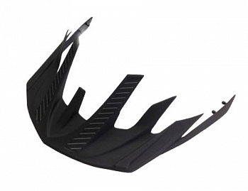 Козирок на шолом Cannondale Radius-Visor чорно-срібний.