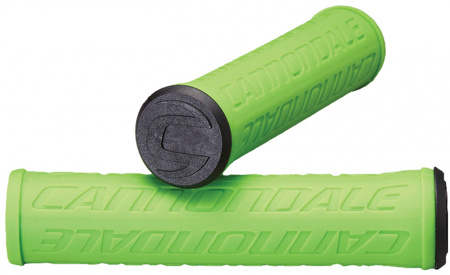 Грипсы Cannondale LOGO силикон зеленые