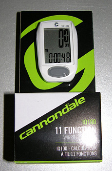 Велокомпьютер Cannondale IQ100 11F білий