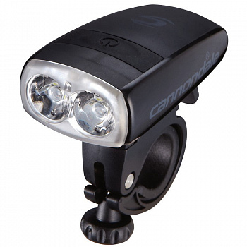 Фара передня Cannondale FORESITE MAX HIIPOWER 2 LED на 240 люмен, USB-зарядка в комплекті, водостійкий